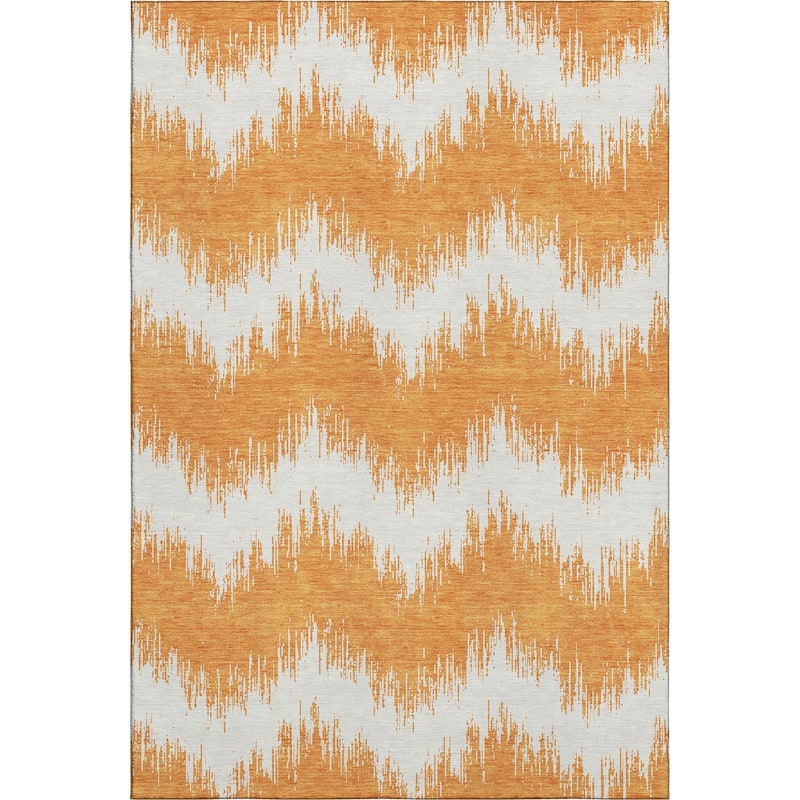 Premium Washable Super Soft Farmhouse Chevron Mayfield Rug