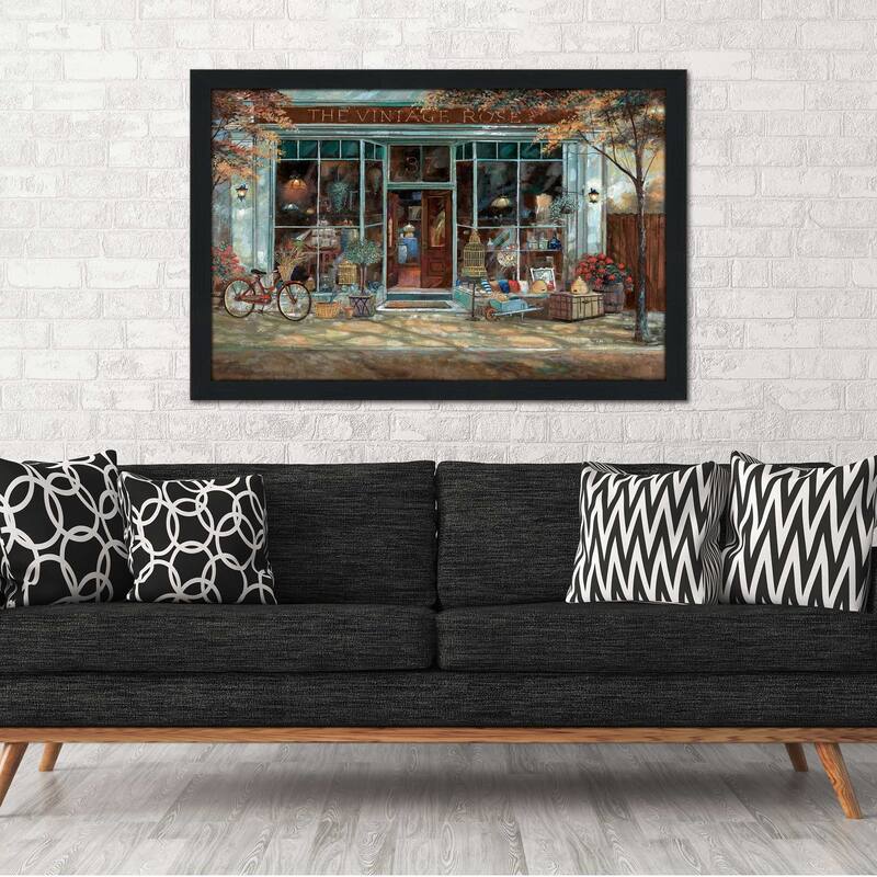 "Vintage Rose Revisited" by Ruane Manning Print on Acrylic