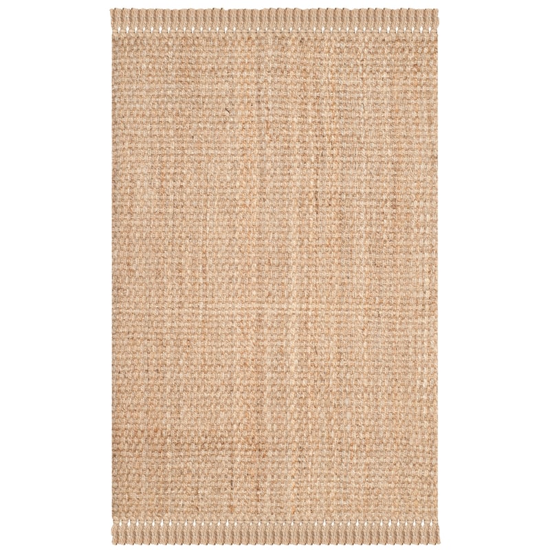SAFAVIEH Handmade Natural Fiber Khloe Fringe Jute Rug