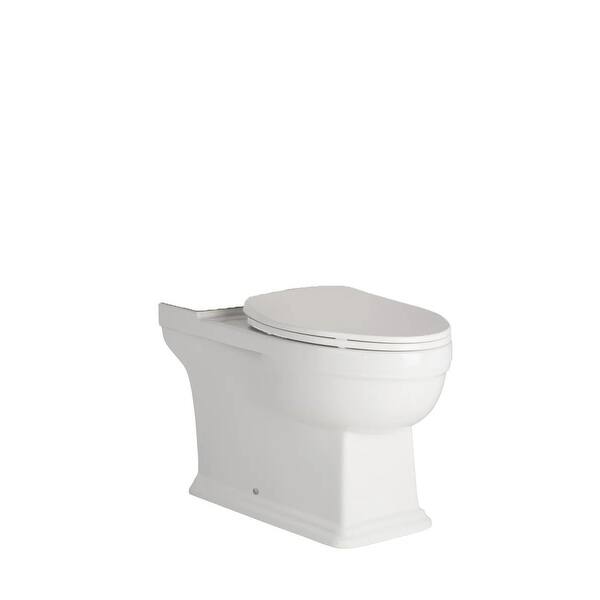 Mirabelle MIRKW240NS Key West Elongated Chair Height Toilet Bowl