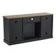 preview thumbnail 3 of 10, 54 in. TV Stand Console for TVs up to 60 in. with Electric Fireplace - 54" in Width