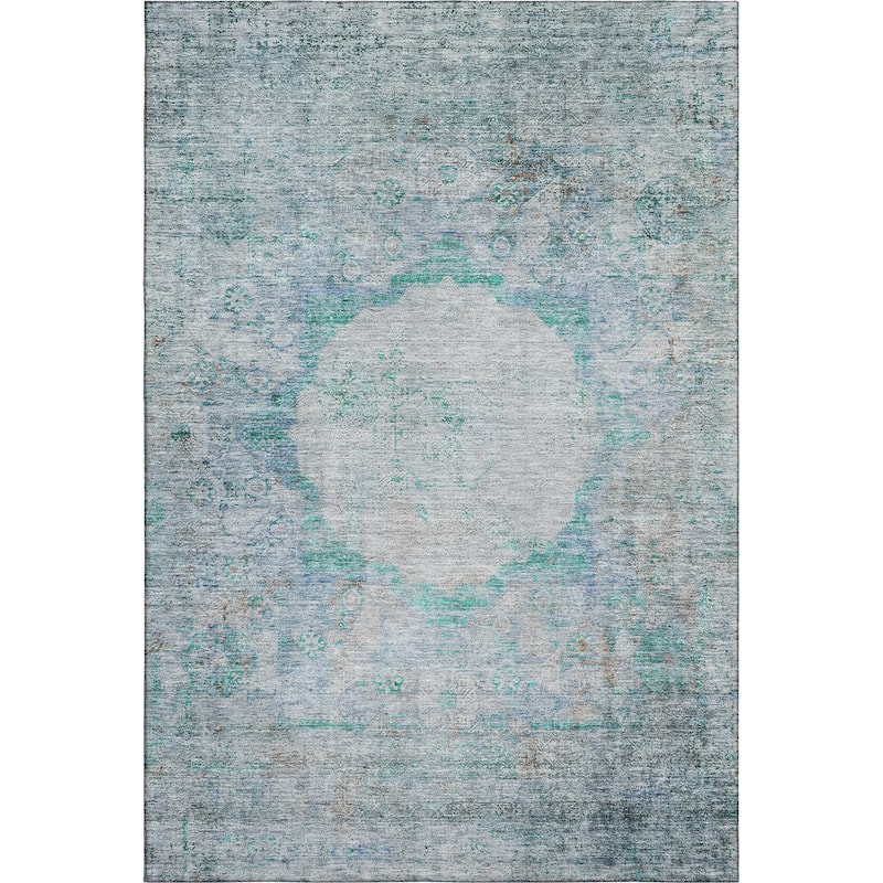 Premium Washable Super Soft Distressed Traditional Mayfield Rug