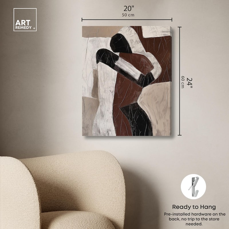Inextricable II Canvas by Art Remedy, Gallery Wrapped