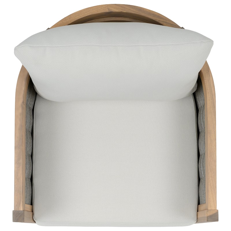 SAFAVIEH Outdoor Living Amanda Chair [SET of 2] - 28"W x 30"D x 25"H