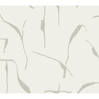 Nikki Chu Ivory Coast Stone and Glint Premium Peel and Stick Wallpaper