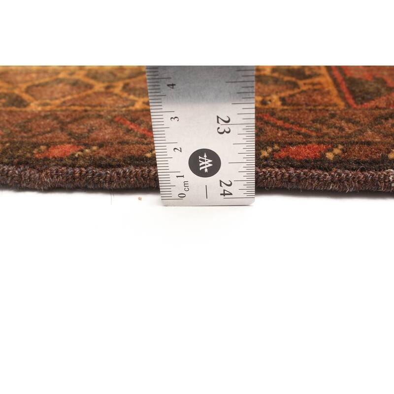 ECARPETGALLERY Hand-knotted Teimani Black Wool Rug - 2'6 x 4'0