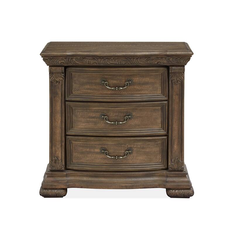 Magnussen Home Durango Willadeene Brown Drawer Nightstand