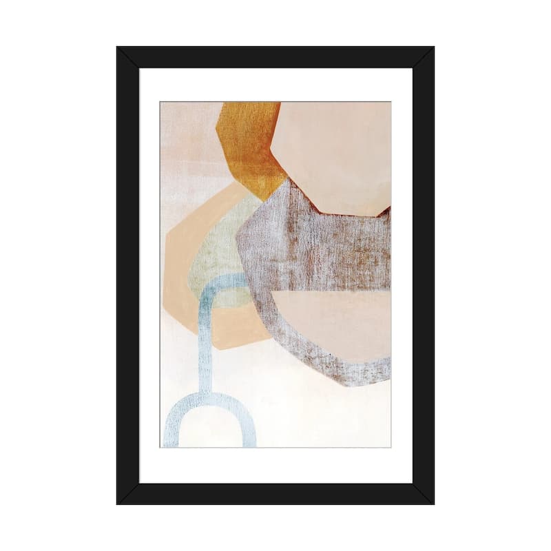 iCanvas "Desert Rockfall II" by Grace Popp - Black - 32x24x1