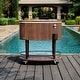 preview thumbnail 21 of 21, Permasteel Wood Grain Oval Shape Patio Cooler