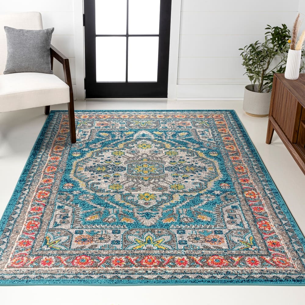 JONATHAN Y Boho FLAIR Medallion Area Rug