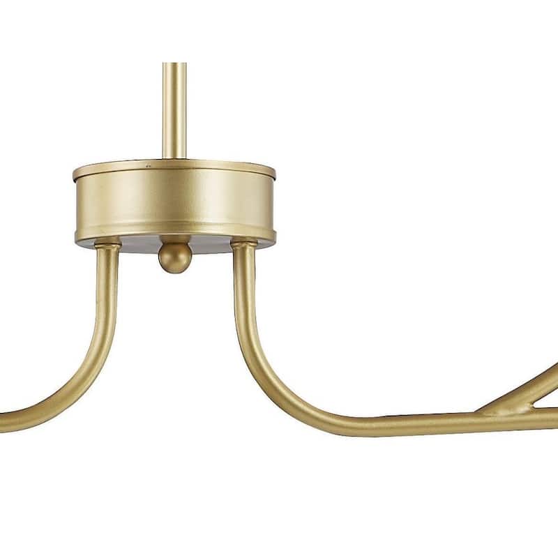 Eden 4-Light Chandelier, Gold