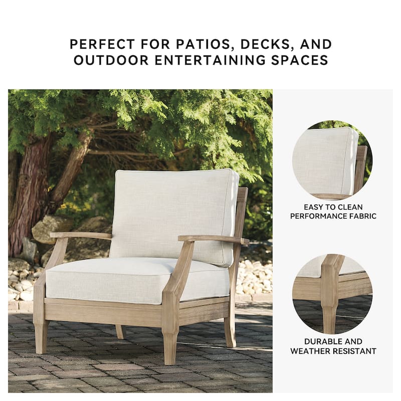 Carter Hall Lounge Chair with Cushion - 30" W x 35" D x 32" H
