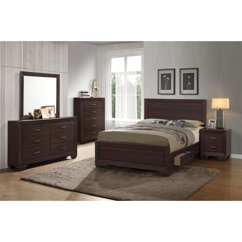 Kauffman 5-piece Storage Platform Bedroom Set