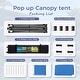 preview thumbnail 7 of 40, 10' x 10' Pop Up Outdoor Canopy Tent Commercial Instant Reinforce Canopies with Wheel Carry Bag & Storage Pocket - 10x10'