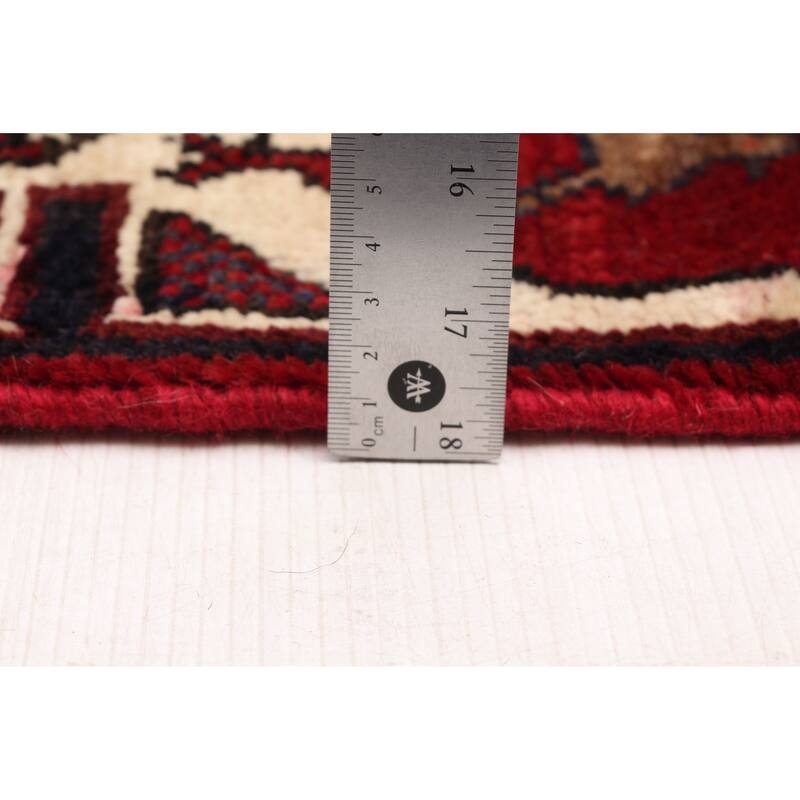 ECARPETGALLERY Hand-knotted Konya Anatolian Dark Red Wool Rug - 5'5 x 10'1