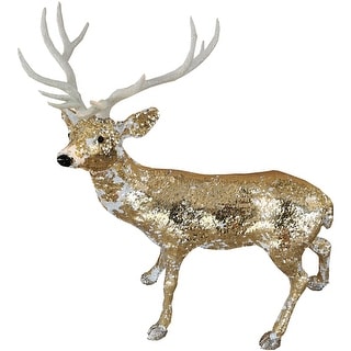 Fraser Hill Farm 3-Ft. Mermaid Sequin Deer with Glitter Antlers - Bed ...