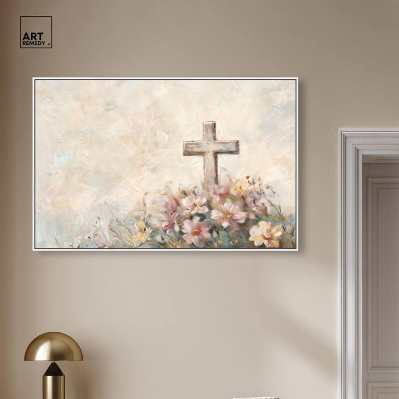 Blessed Remembrance Canvas by Art Remedy