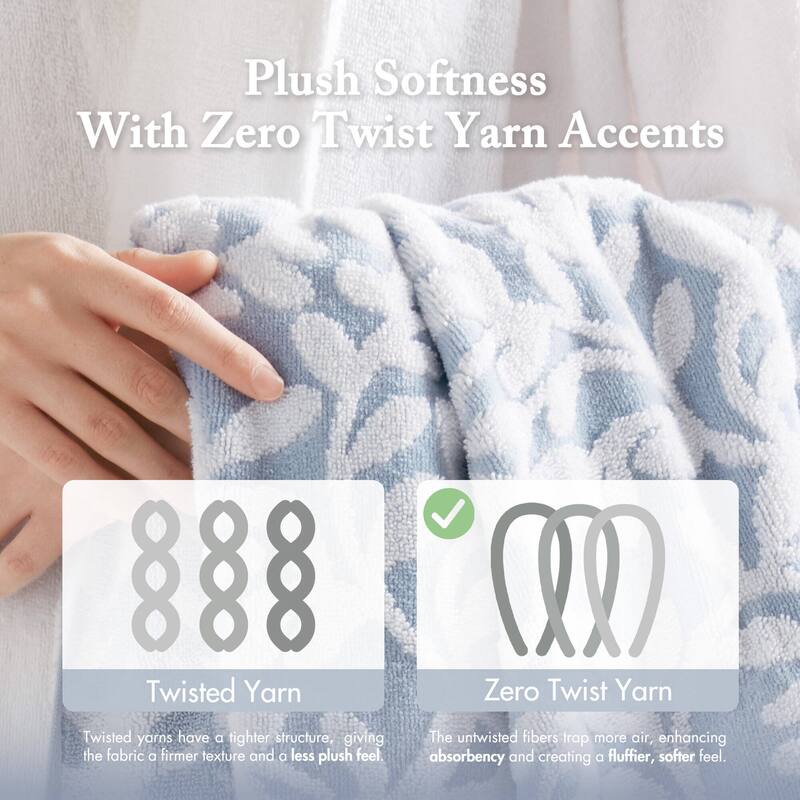 Madison Park Skyler 6 Piece Towel Set
