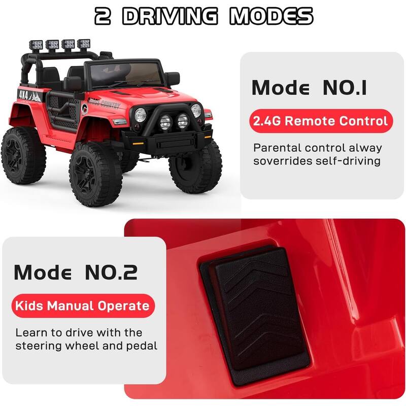 2-Seater Ride On Truck Car