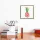 preview thumbnail 9 of 16, iCanvas "Tropical Fun Pineapple I" by Courtney Prahl Framed