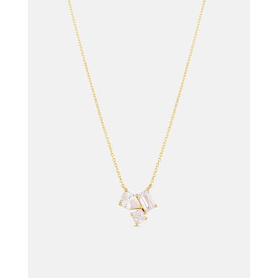 SHYMI Three Stone Necklace