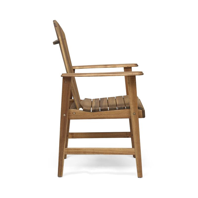 Classic 2 Piece Patio Wooden Adirondack Chairs for Multiple Scenarios