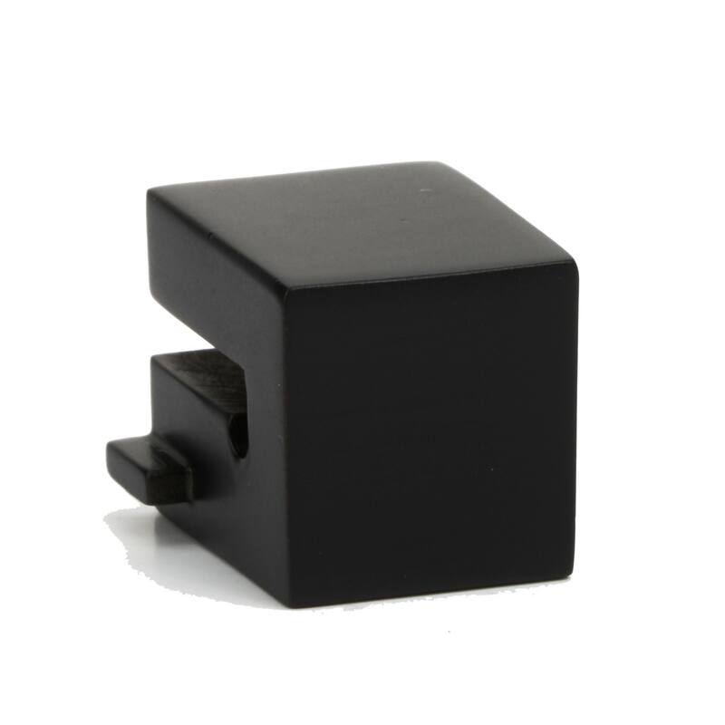Alno 1/2 Inch Square Cabinet Ring Pull Mount - Less Ring - Bronze