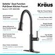 preview thumbnail 22 of 154, Kraus 2-Function 1-Handle 1-Hole Pulldown Sprayer Brass Kitchen Faucet