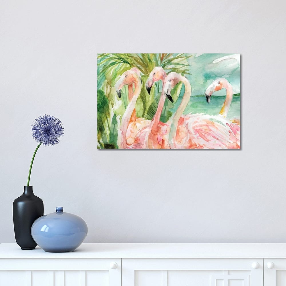 iCanvas "Pink Ladies" by Carol Robinson Canvas Print