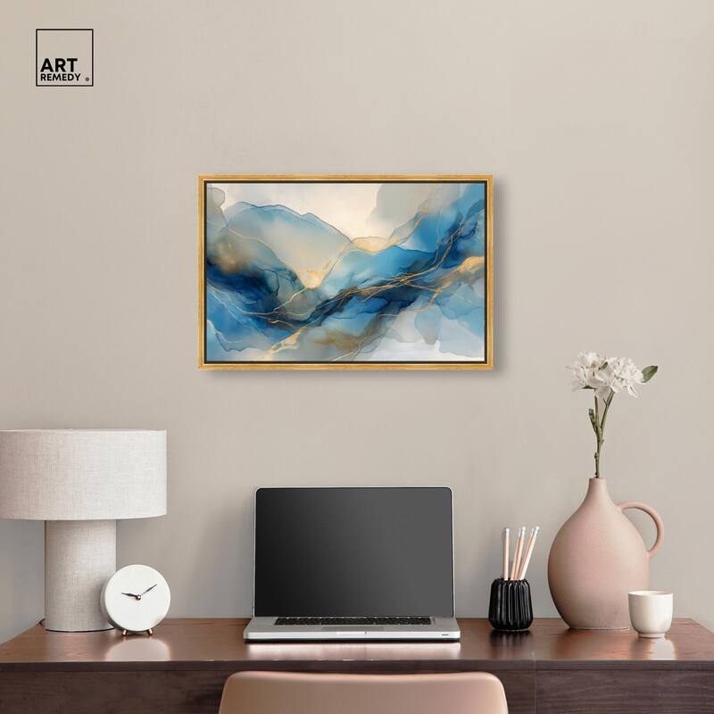 Postmodern Flow II Canvas by Art Remedy