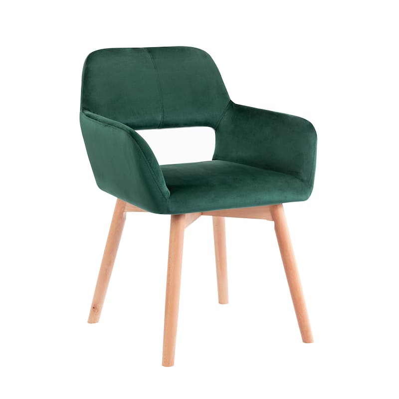 Porthos Home Diana Velvet/ Beech Wood Dining Chairs (Set of 2)
