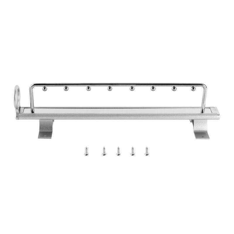 Adjustable Retractable Closet Rod PullOut Clothes Hanger Bed Bath