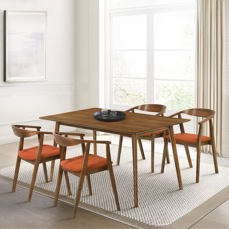 Westmont Santana 5 Piece Wood Dining Set