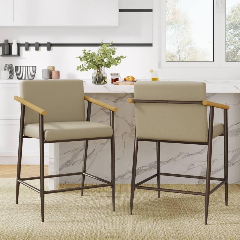 Counter Height Chair Side Dining Chair Set of 2