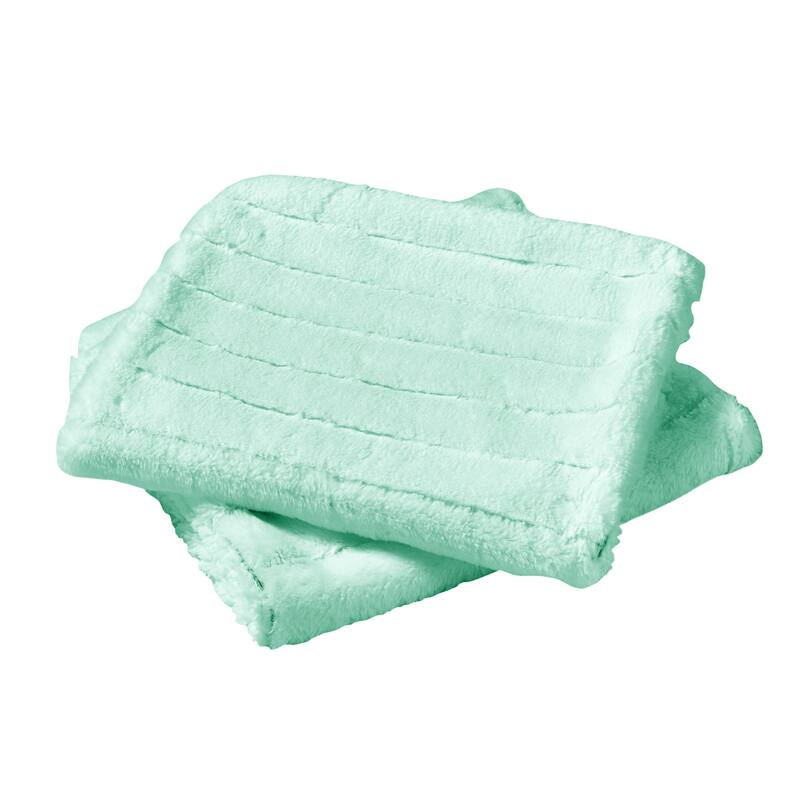 Serenta SuperMink Solid Color Throw Pillow Shell Cushion Cover Set