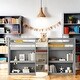 preview thumbnail 8 of 11, Kids Twin Loft Bed With Multifunction, Sturdy Construction Loft Bed, Stylish Kids Low Bed Grey