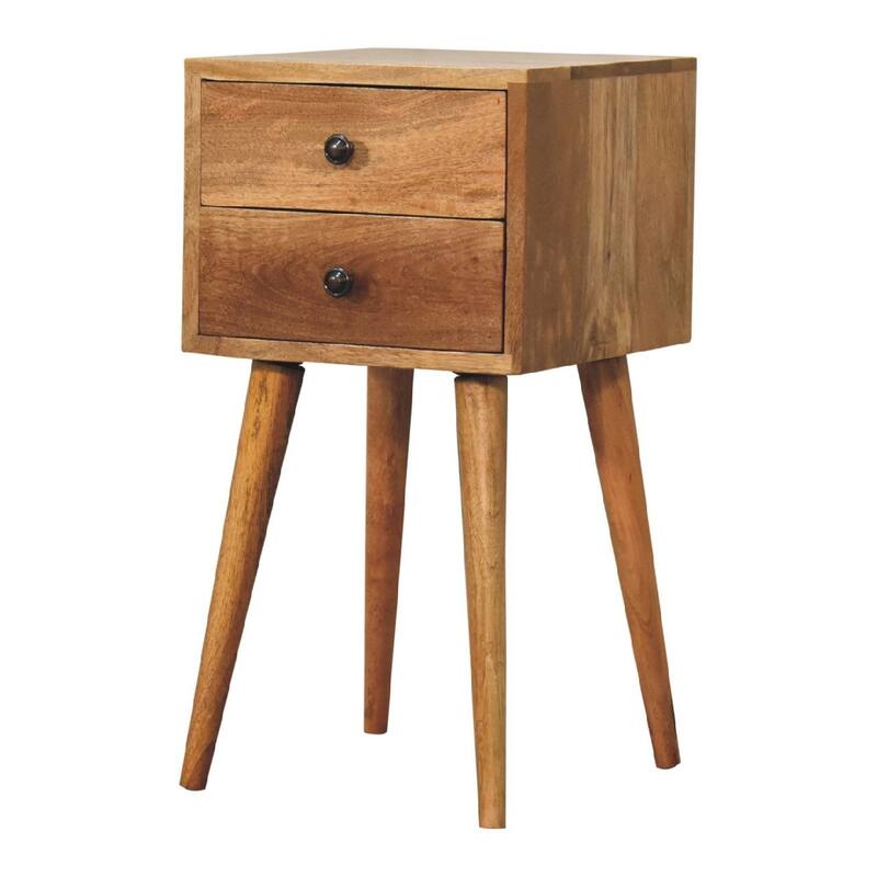 Soli Wood Mini Nightstand