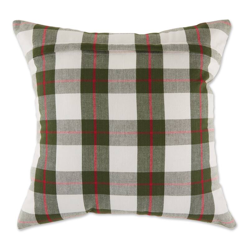 Christmas Plaid Pillow Cover 18x18 (Set of 4)