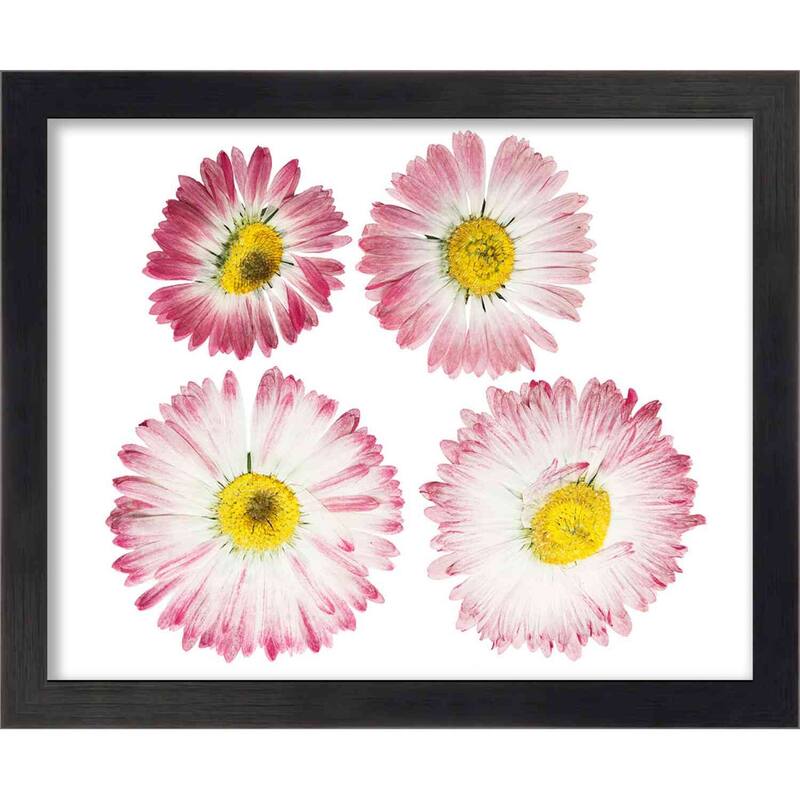 4x7 Shadow Box 1" Depth Black Picture Frame - UV Acrylic, Backing, Hanging Hardware