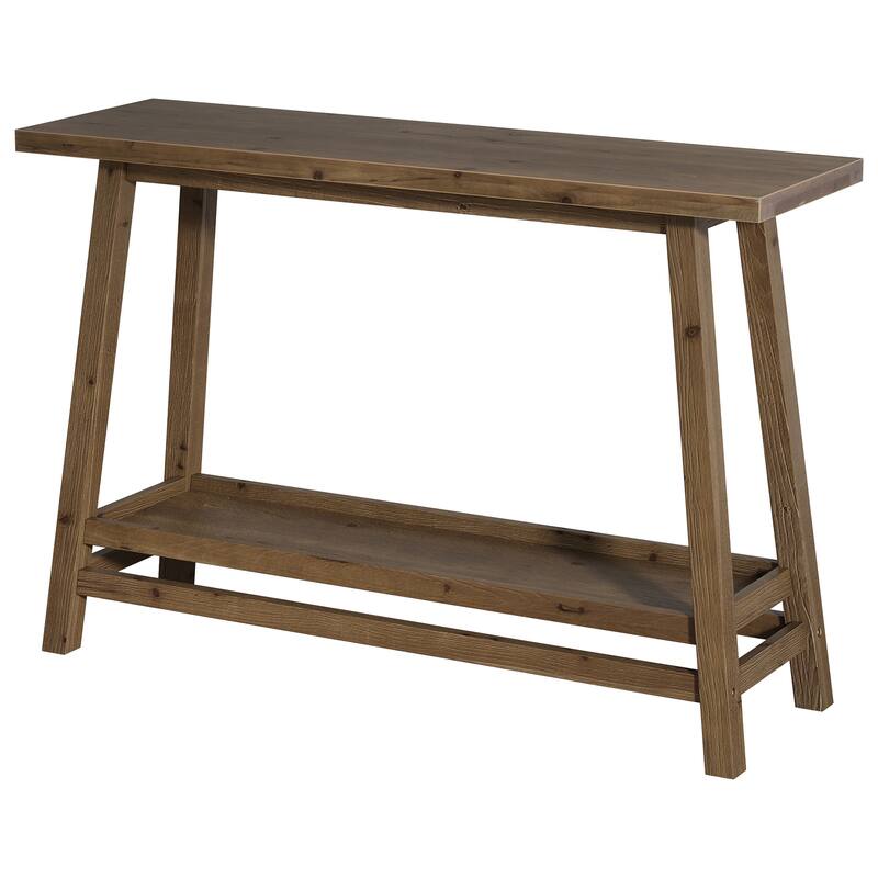 Farmhouse Solid Wood Console Sofa Table for Living Room Entryway