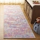 preview thumbnail 4 of 13, SAFAVIEH Kids Playhouse Machine Washable Slip Resistant Rachida Rainbow Rug