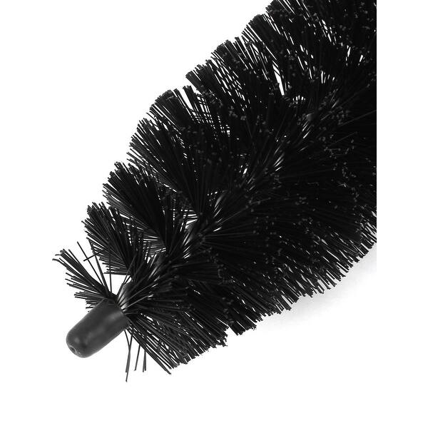 Motorcycle Car Wheel Spoke Brush Cleaner Black Yellow 11 8 Length Overstock 17589217