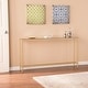 preview thumbnail 1 of 34, SEI Furniture Ham Long Narrow Console Table with Mirrored Top