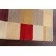 preview thumbnail 10 of 15, Gabbeh Kashkoli Oriental Contemporary Wool Area Rug Hand-Knotted - 2'6" x 3'8"