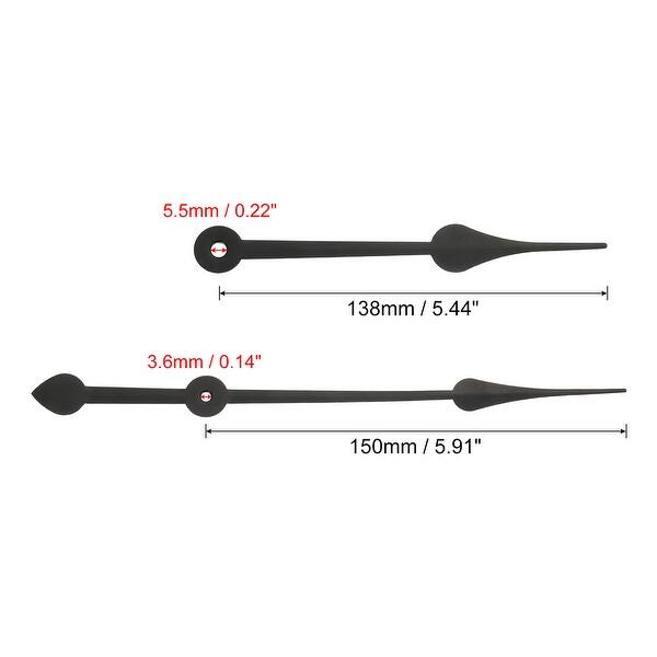 Clock Hands Kit, 10 Set Clock Hands Kits Clock Mechanism Movement Bed