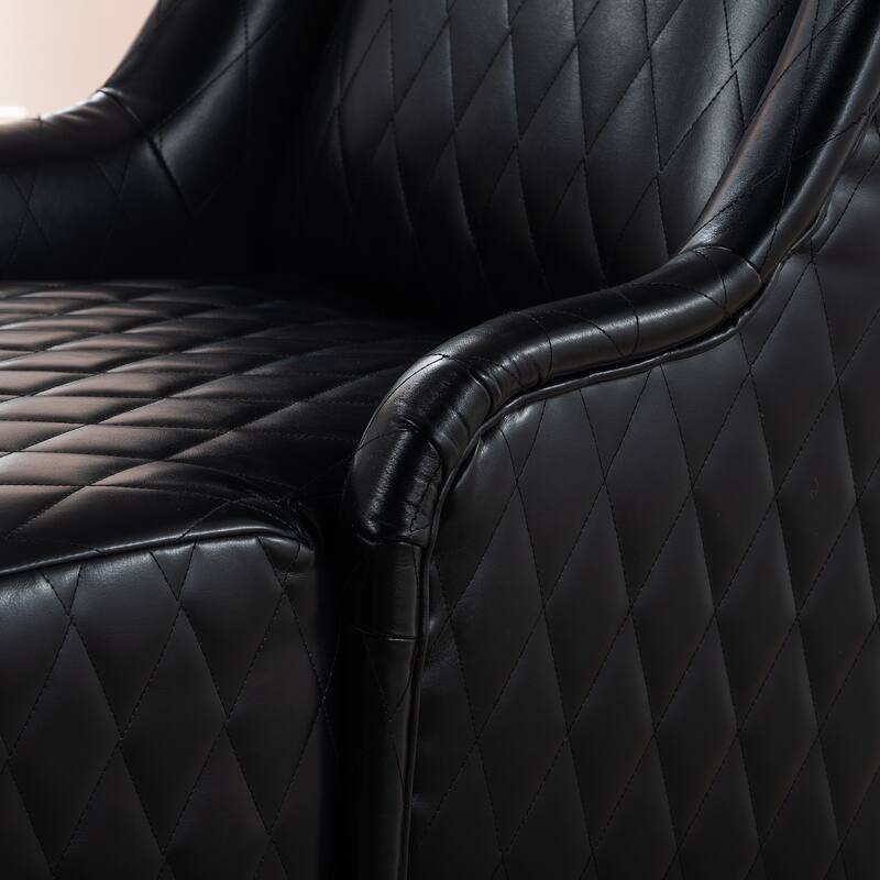 Christopher Knight Home - Evelyn High-Back Velvet Wingback Chair with Wooden Legs