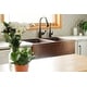 preview thumbnail 1 of 13, Adams Copper 33" Double Bowl Farmhouse Apron Front Undermount Kitchen Sink