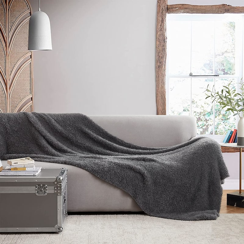 Cozy Potato® Crazy Messy Plush Throw Blanket