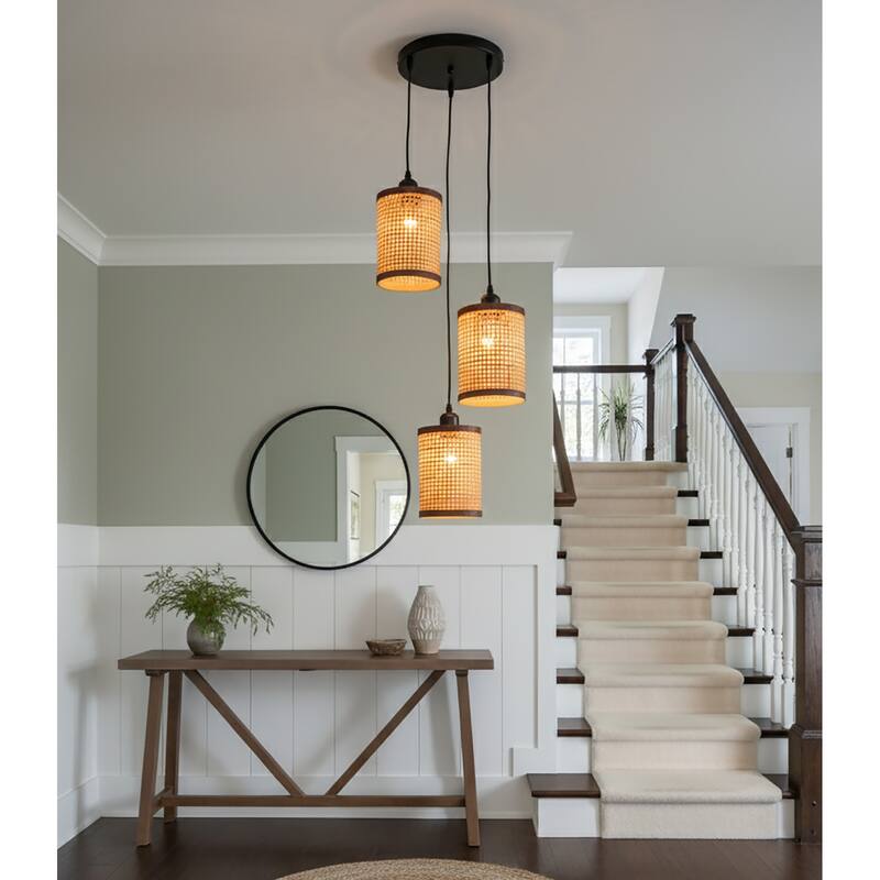 Maris 3-Light Semi Flush Multi Pendant Light - 59 in. Adjustable