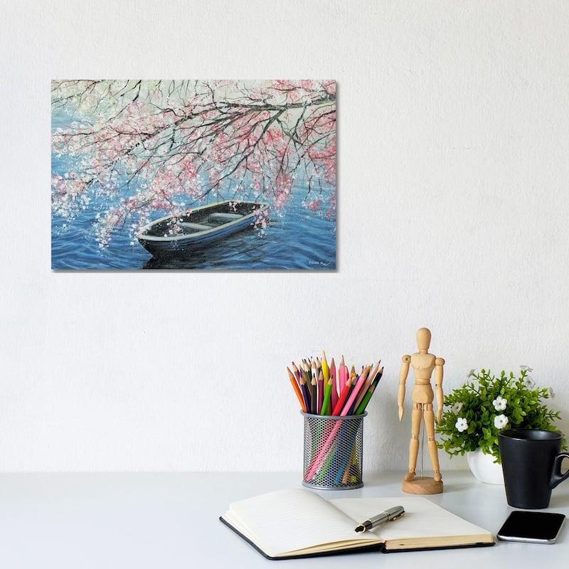iCanvas "Cherry Blossoms" by ColorByFeliks Canvas Print - 8x12x0.75